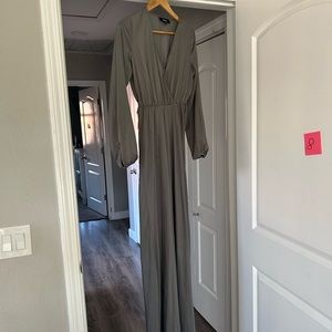 Long maxi dress.